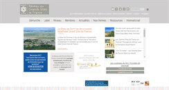 Desktop Screenshot of grandsitedefrance.com